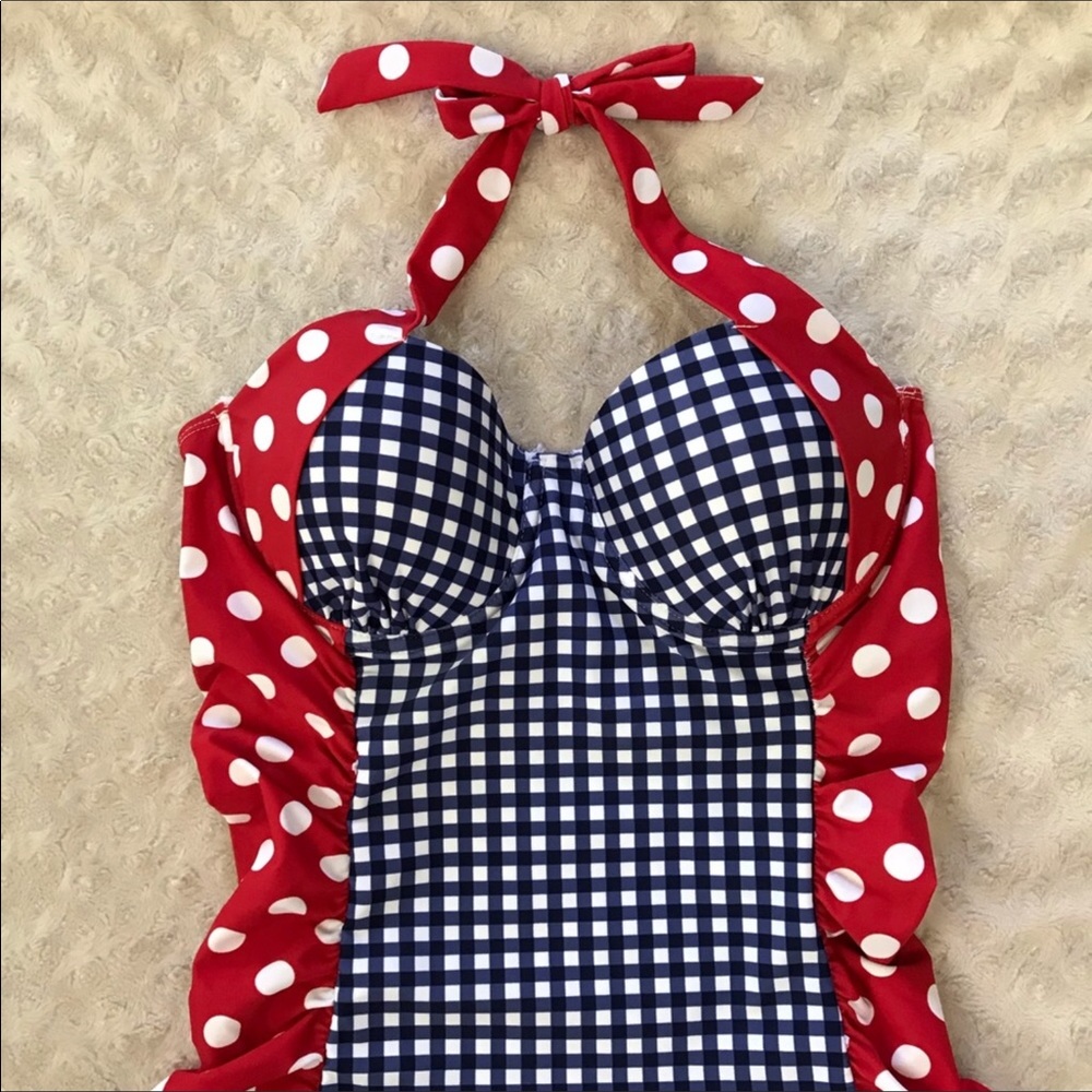 New, vintage style swim suit!